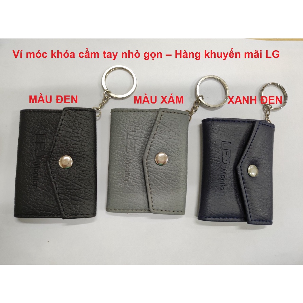 Ví móc khóa cầm tay nhỏ gọn – Hàng khuyến mãi LG