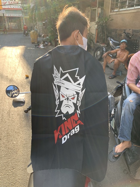 Da yên may sẵn king drag mặt người trâu khỉ