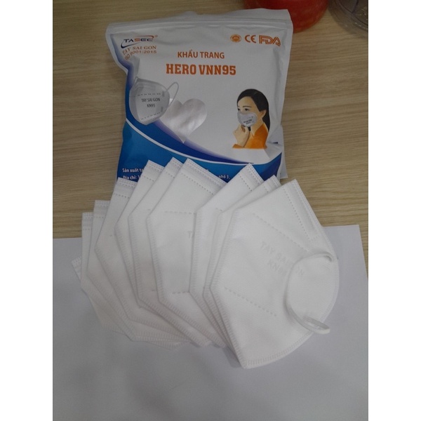 KHẨU TRANG N95 5D TÂY SÀI GÒN HÀNG CHUẨN