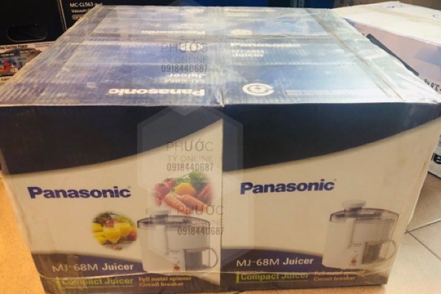 Máy ép trái cây Panasonic MJ-68MWRA Chính Hãng