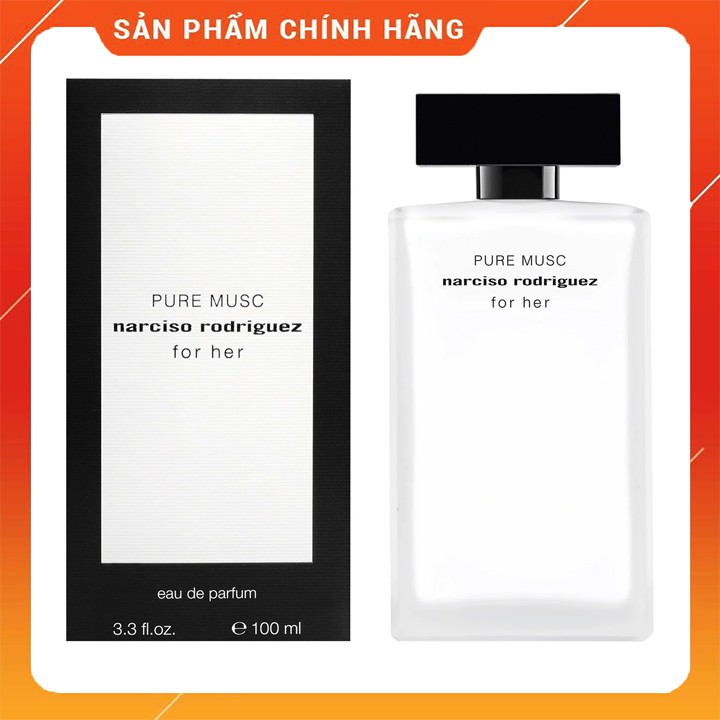Nước hoa nữ cao cấp Narciso Rodriguez For Her Pure Musc chính hãng - 10ml