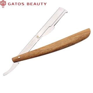 Dao cạo lông, cạo râu cán gỗ