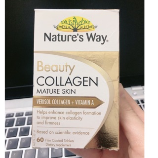 Viên uống đẹp da Collagen Mature skin Nature's way