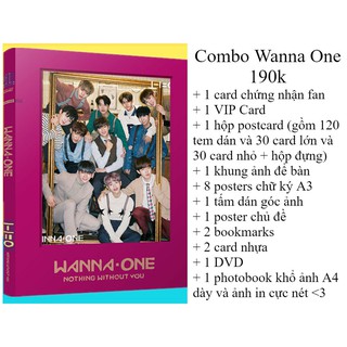 Combo Wanna One 190k [Hàng order] (lướt qua phải xem thêm ảnh thật)