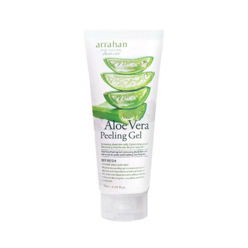 [Chính Hãng Hàn Quốc] Gel tẩy da chết, tẩy tế bào chết hương lô hội - Arrahan Aloe Vera Peeling Gel - 180ml