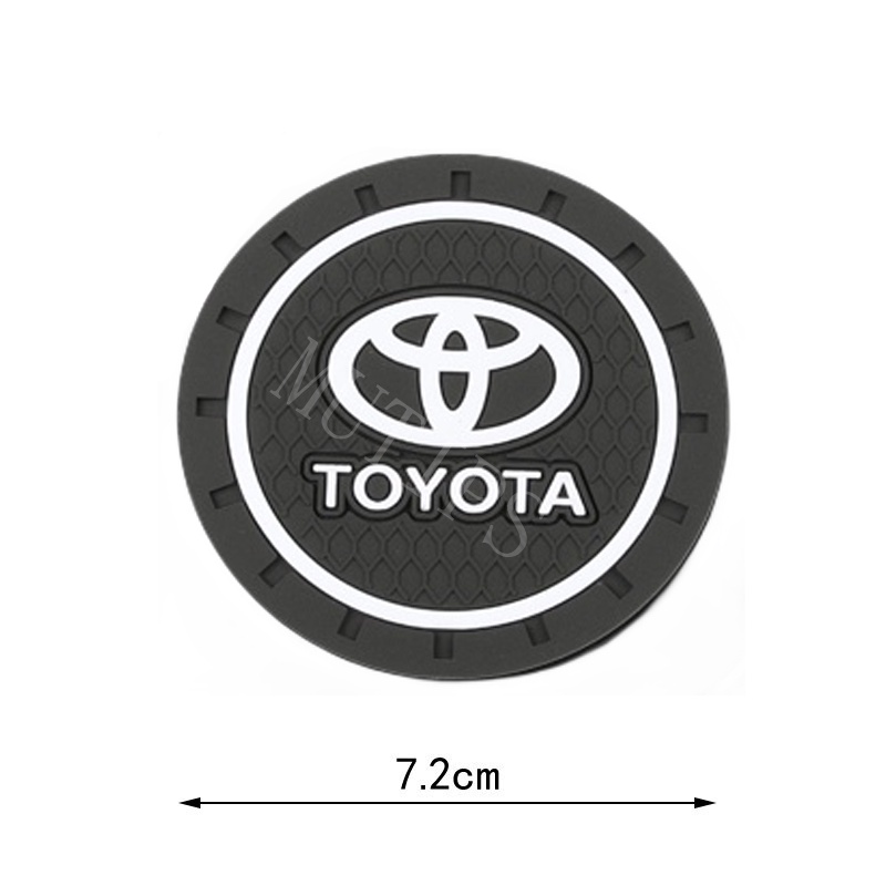 Thảm Lót Cốc Nước Bằng Silica Gel Chống Trượt Chuyên Dụng Cho Xe Hơi Toyota Innova Calya Avanza Rush Razie Yaris Wish Corolla Cross Kijiang