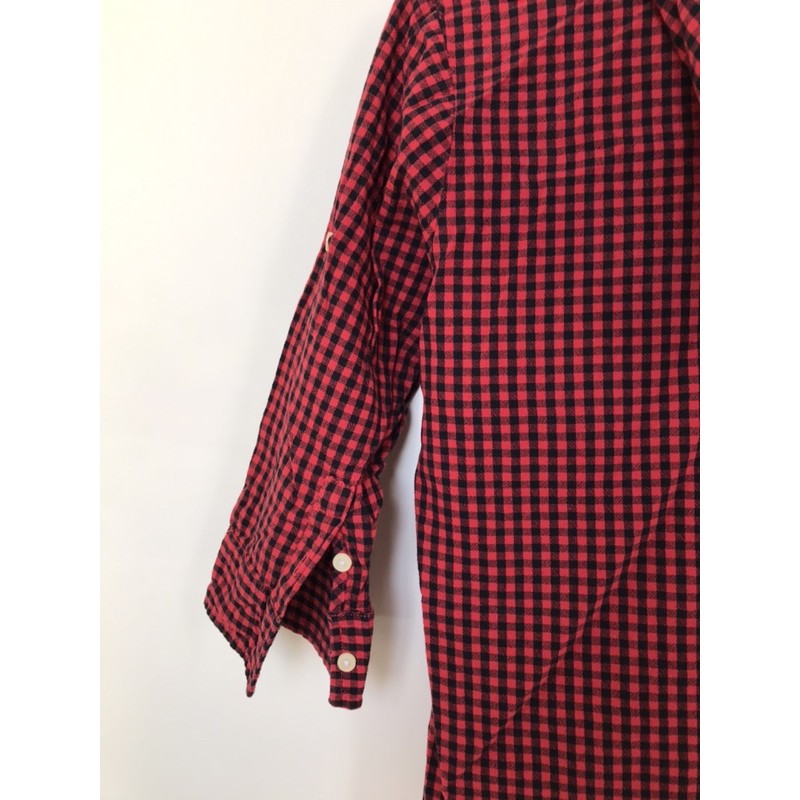 🌺 Áo sơ mi cảo đỏ Blue Exchange🌸