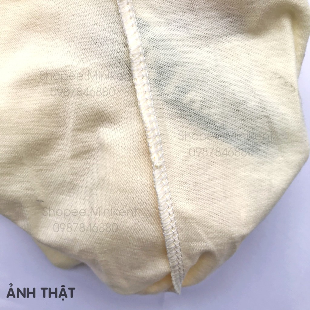 Body đùi cotton mỏng cho bé sơ sinh đến 7.5kg