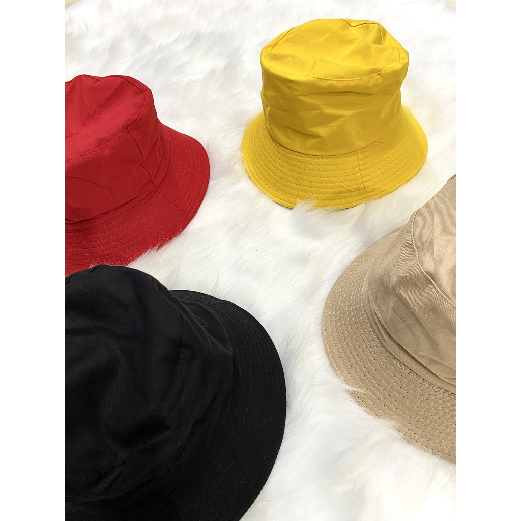 Nón Bucket Trơn 2 mặt , Mua 1 nón được 2 màu thời trang 211