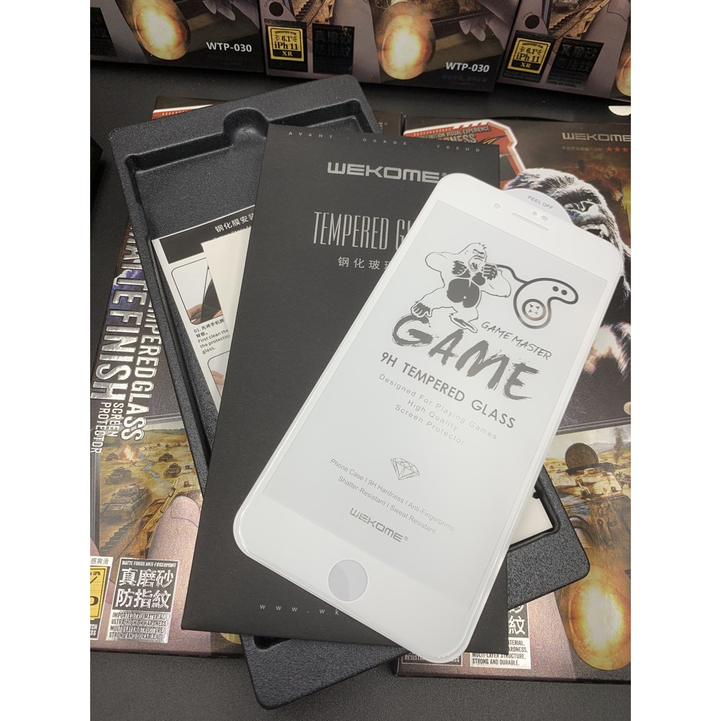 Cường Lực GAME Kingkong 3D Chống Vân Tay cho iphone 7plus-->14Promax Chính Hãng WK