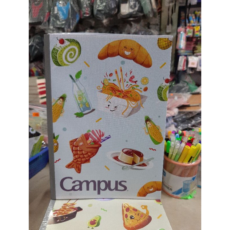 [Mã LIFEBOOK2 giảm 10% đơn 0Đ] Vở Kẻ Ngang Campus Food NB-BFOD120 (120 trang)