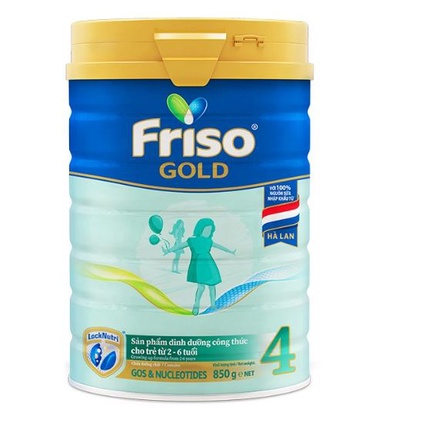 Sữa Friso Gold số 4 850g (2-4 tuổi)