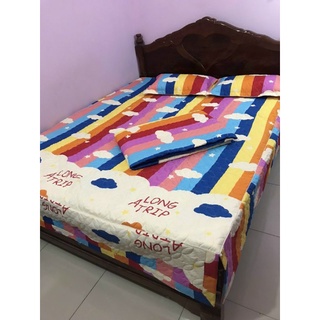 Bộ ga phủ trần bông trải giường 1m6/1m8