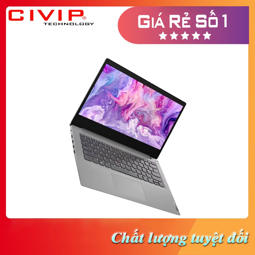 Laptop LENOVO IP Slim 3-14ARE05-81W3005AVN_P (Ryzen 7-4700U 2.0G/4GB+4GB/512GB/14.0FHD/Win 10/Platium Grey)