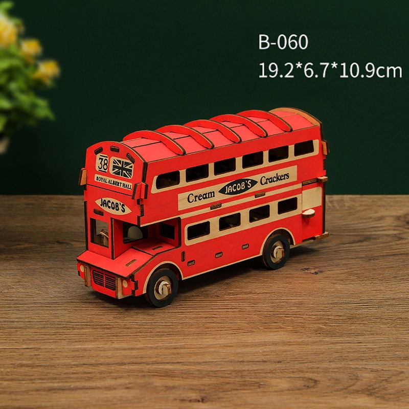 DIY Đồ Chơi Lắp Ráp Các Mô Hình Gỗ 3D Siêu Đẹp, Siêu Đáng Yêu Dành Cho Mọi Lứa Tuổi