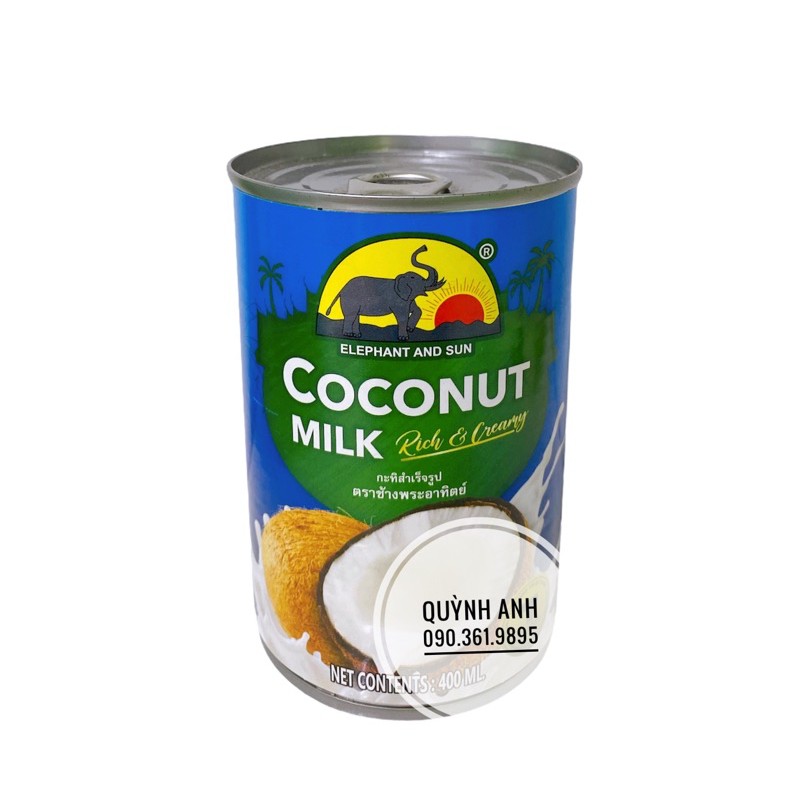 Nước cốt dừa lon Thái Lan 165ml/ 400ml