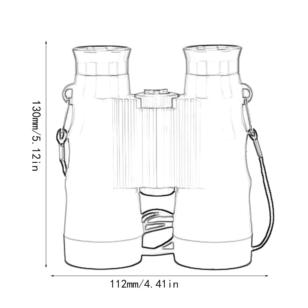 Ống Nhòm Đồ Chơi 6x Họa Tiết Rằn Ri 35mm Dành Cho Bé