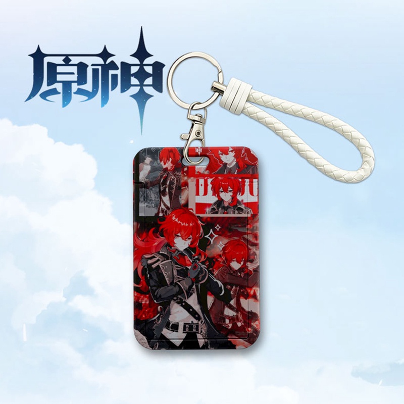 Tmdbyx Móc Khóa Thẻ Nhân Vật Gayu zhongli klee Huatao venti xiao Id anime genshin tác Động Theo Dõi Sức Khỏe