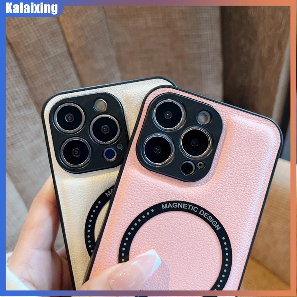 Bao Da Điện Thoại Cứng Từ Tính Cho iPhone 14 Pro Max 14Plus 13 Pro 12 Pro Max 11