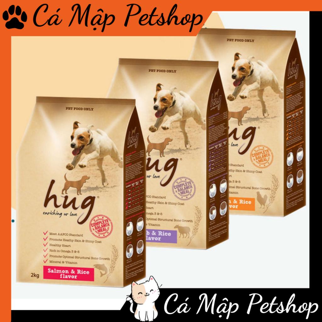 Hạt cho chó Hug, Hạt Hug cho chó mọi lứa tuổi - Túi 2kg