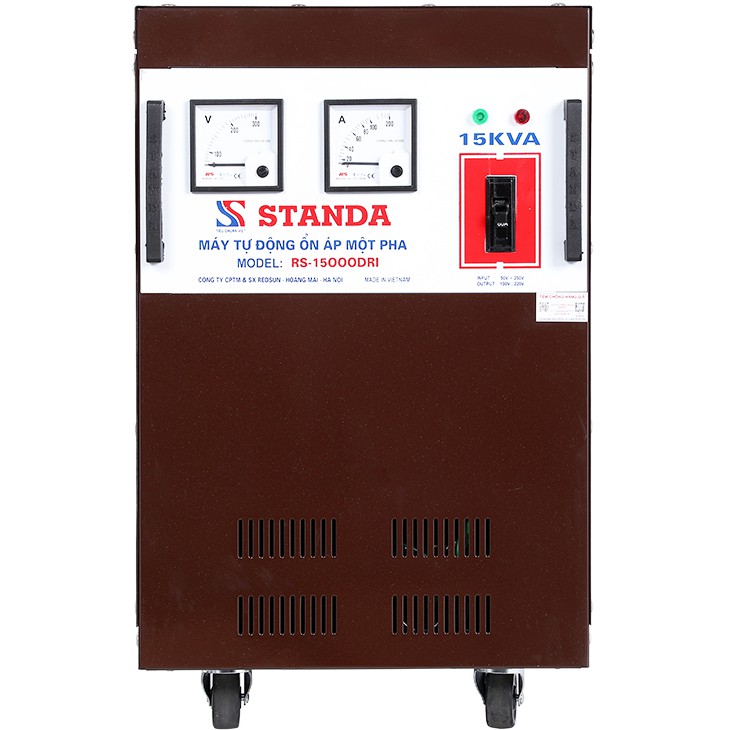 Ổn áp Standa 15kva dải 50v-250v hàng chính hãng giá tốt