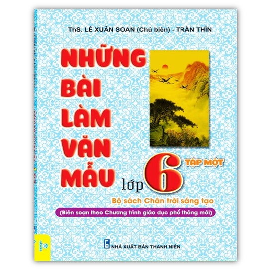 Sách - Những bài làm văn mẫu lớp 6  bộ chân trời sáng tạo
