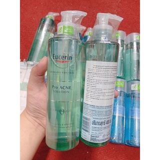 Gel Rửa Mặt EUCERIN PROACNE SOLUTION CLEANSING Cho Da Dầu Mụn 200ml