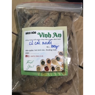 Củ cải muối gói 500gr