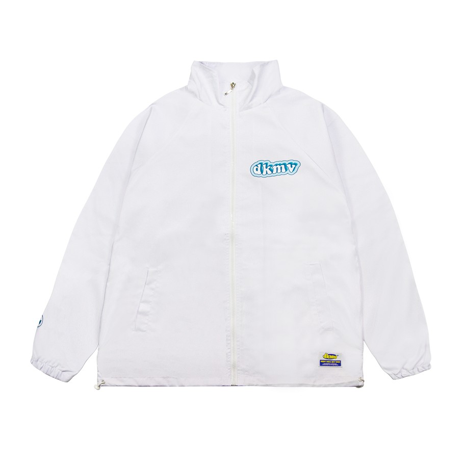 Áo khoác unisex vải dù màu đen trắng, form rộng Don't Kill My Vibe | Azure Jacket