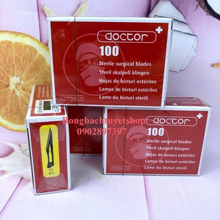 Lưỡi dao mổ số 11 - hộp 100 lưỡi dao mổ Doctor số 11 - Loại 1