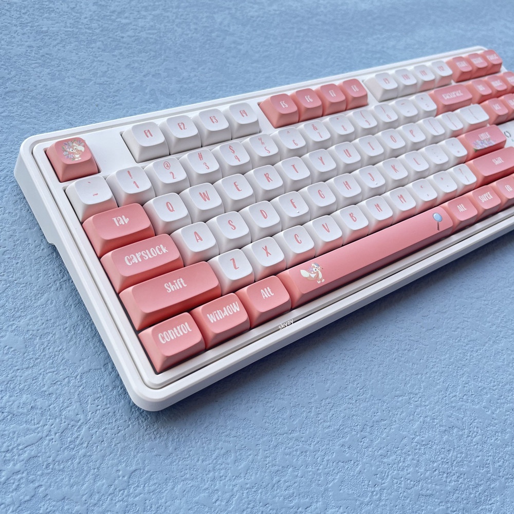 134 Phím LinaBell Keycaps XDA Profile Cô gái Anime PBT DYE SUB Bàn phím cơ học Keycap