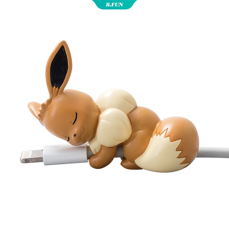 Phụ Kiện Bảo Vệ Đầu Dây Cáp USB Hình Pokemon Chơi Pokemon Cắn Làm Phụ Kiện Hóa Trang Vui Nhộn