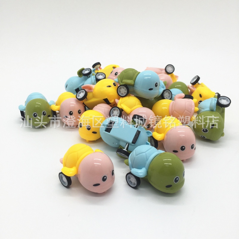 Đồ chơi xe hình con vật xinh xắn, dễ thương chạy dây cót, kéo thả cho bé yêu