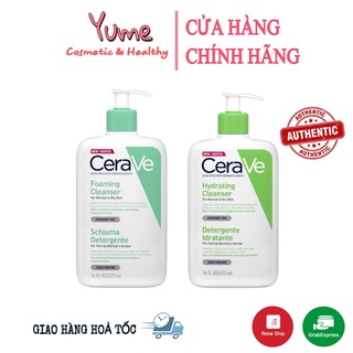 [Hàng có sẵn +bill]Sữa rửa mặt Cerave Foaming Facial Cleanser 473ml