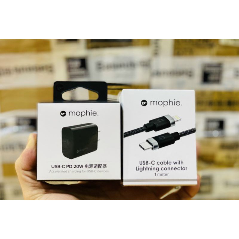 Bộ sạc nhanh 20w PD cho IP12 tablet táo Mophie được chứng nhận MFI
