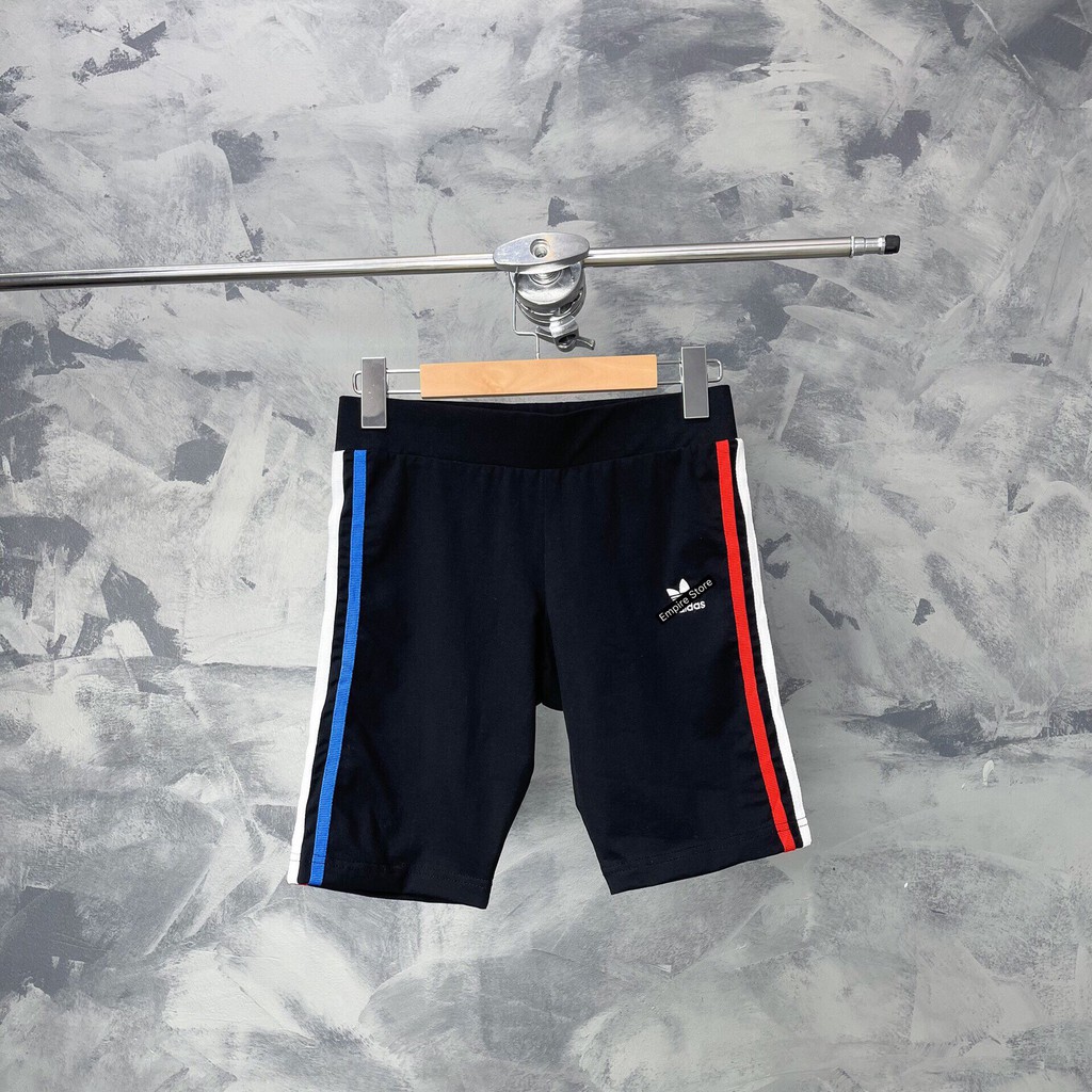 Quần Short Nữ Adi.das Cycling - Black XUẤT DƯ FULL TEM TAG