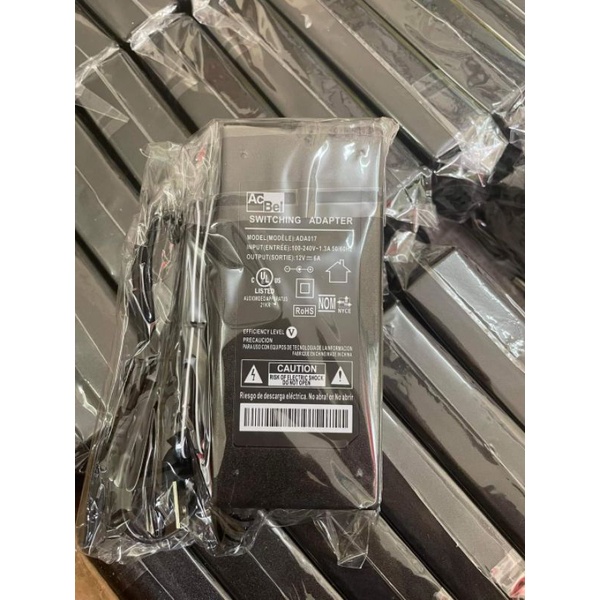 Nguồn Acbel 12V6A, 12V6A Acbel, 12V 6A Acbel, 12V-6A Acbel loại tốt