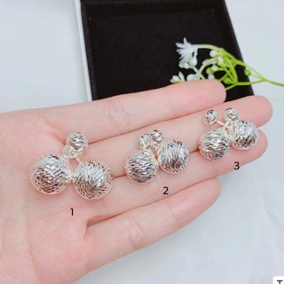 BÔNG TAI DIOR PHAY SÁNG ĐẸP CHUẨN BẠC TA