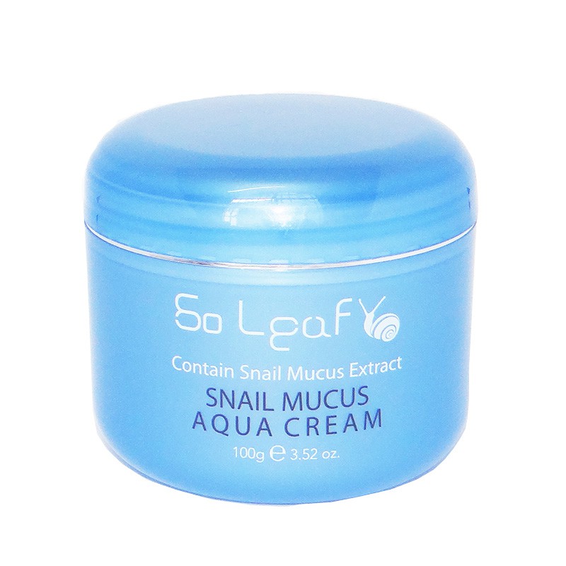 Kem Dưỡng Ẩm Tinh Chất Ốc Sên So Leaf Aqua Cream 100g