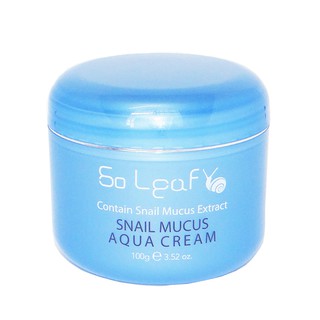 Kem Dưỡng Ẩm Tinh Chất Ốc Sên So Leaf Aqua Cream 100g