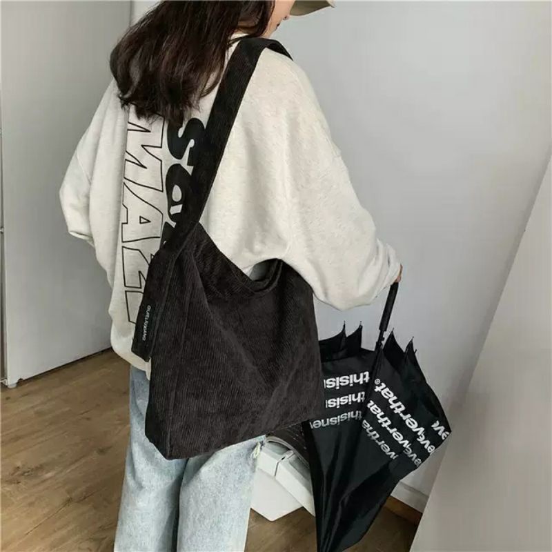 Túi đeo chéo, đeo vai đi làm, đi học đẹp, giá rẻ, vải canvas - 1 DÂY PHỐI