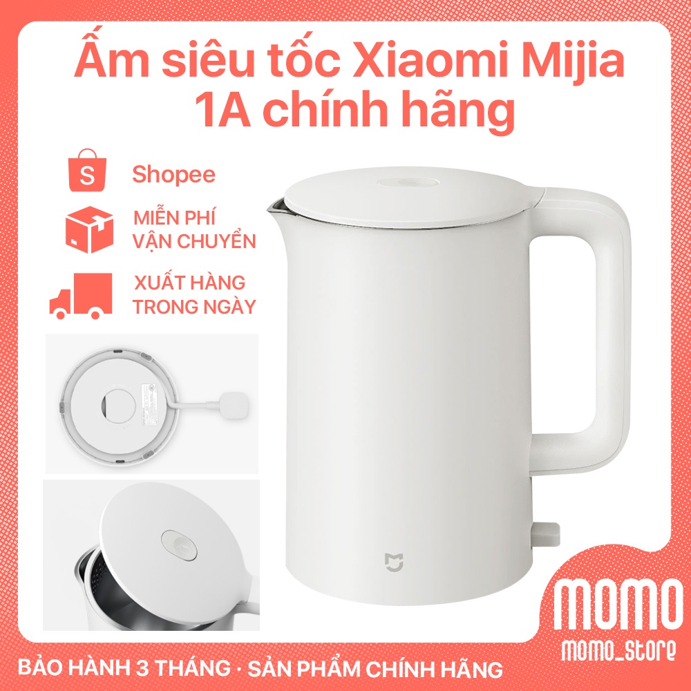 Bình đun nước siêu tốc Xiaomi MIJIA 1A  - Ấm đun ssiêu tốc Xiaomi Mijia MJDSHO2YM
