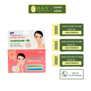 Miếng Dán Mụn Somaderm Spot S (2 size – 32 miếng)