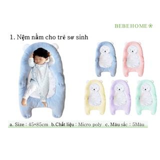 Nệm nằm cho trẻ sơ sinh