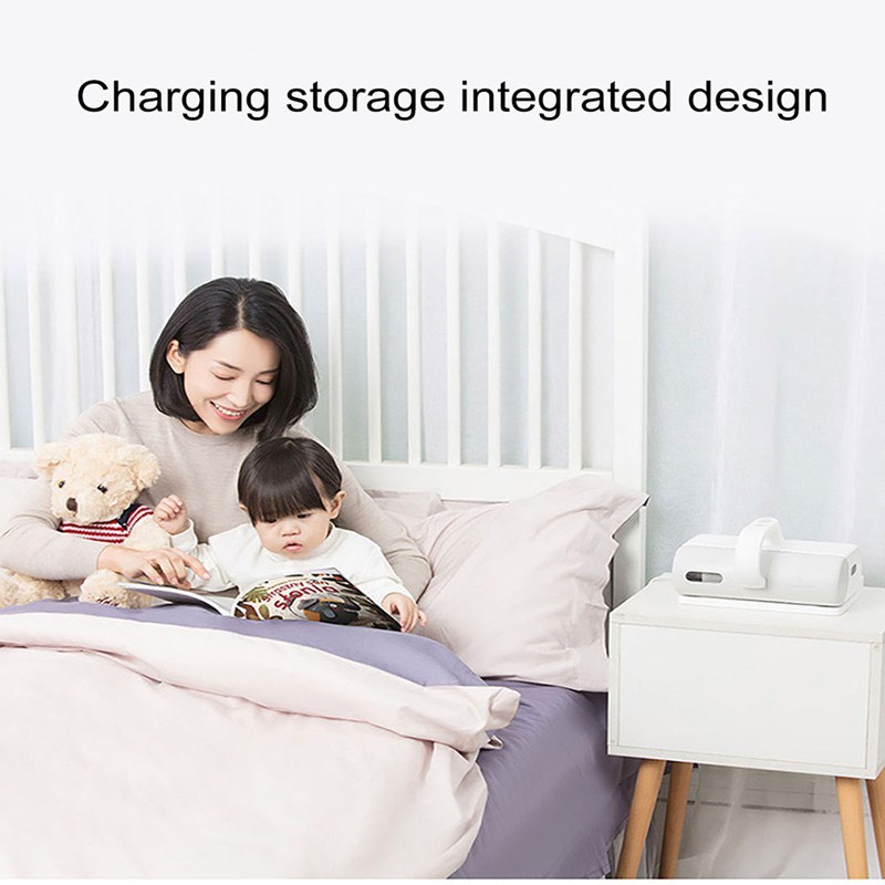 [HCM Hỏa Tốc] Máy Hút Nệm Xiaomi Mini Cầm Tay Diệt Khuẩn Khử Trùng UV - MJCMY01DY | Hàng Chính Hãng | NgocVienstor Store