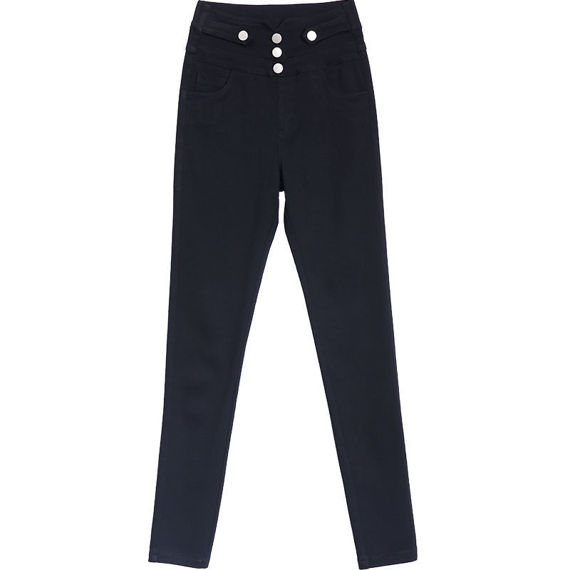 COZOK Quần skinny dáng bút chì lưng cao co giãn