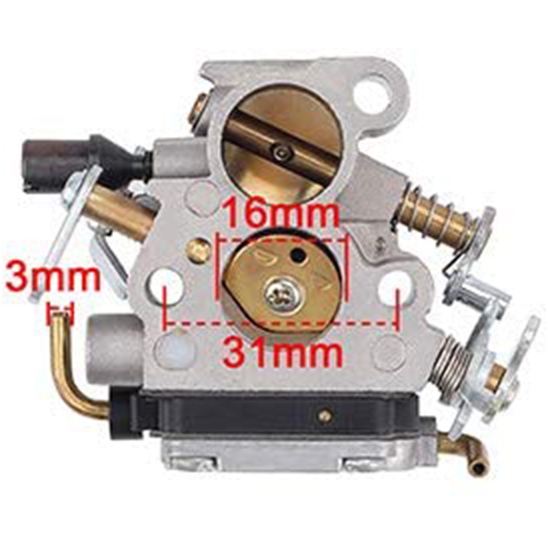 Bộ Chế Hòa Khí Kèm Bộ Lọc Khí Và Ống Dẫn Nhiên Liệu Cho Husqvarna 235 235E 236 236E 240 240E