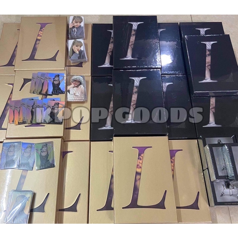 ALBUM LALISA KÈM QUÀ PRE-ORDER KTOWN