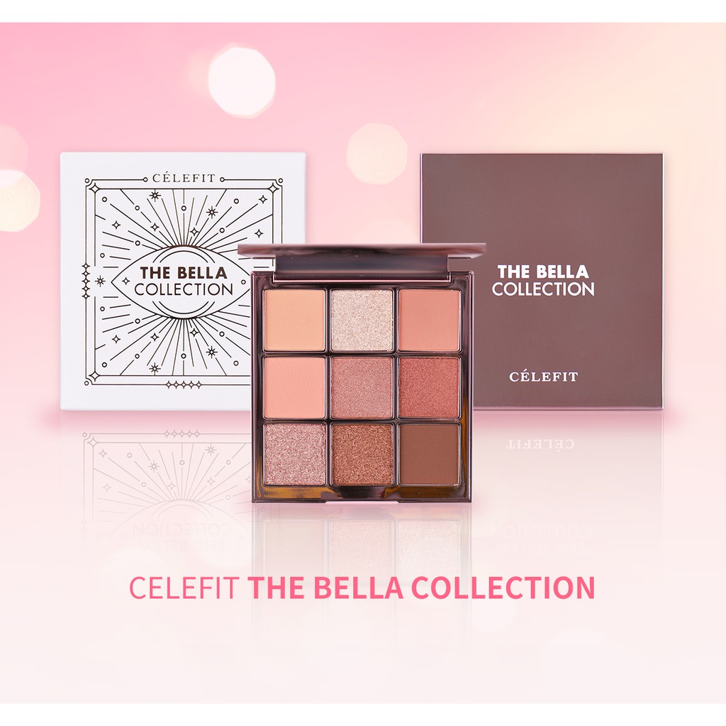 Bảng phấn mắt The Bella Collection 9 ô 17g