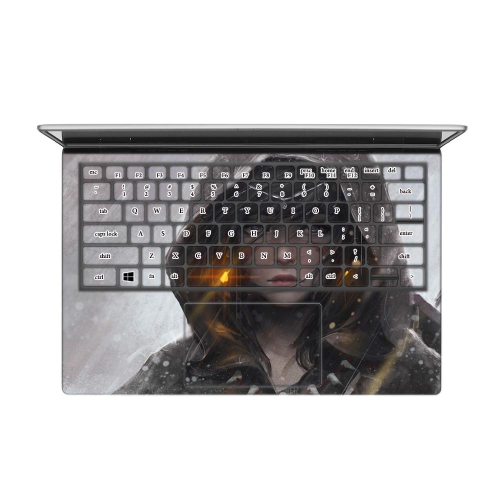 Skin Laptop In Hình Maiden Dành Cho Các Dòng Máy Dell Hp Asus Msi Acer Lenovo Macbook Theo Yêu Cầu